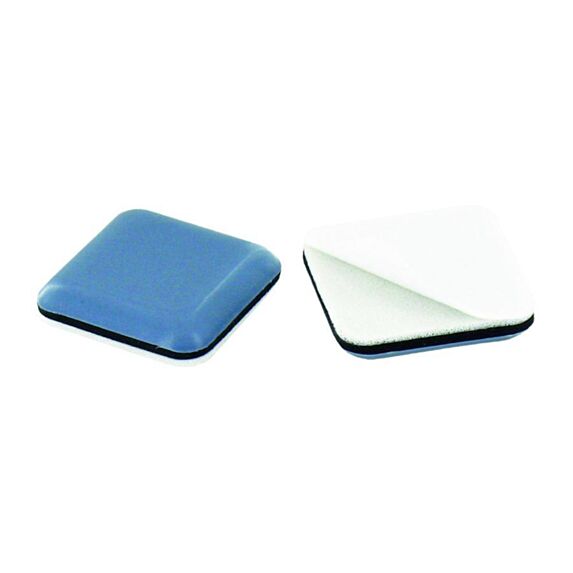 8 patins glisseurs PTFE 24x24mm gris - INVENTIV