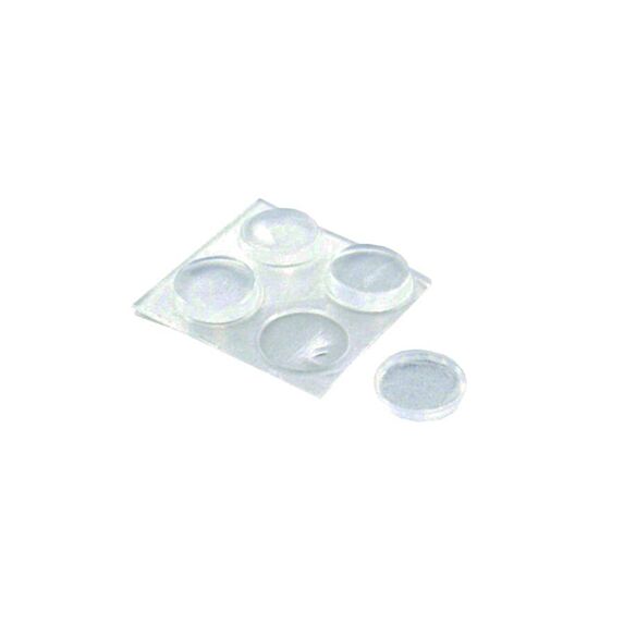 Set de 25 butées amortisseur Ø8 mm transparent - INVENTIV