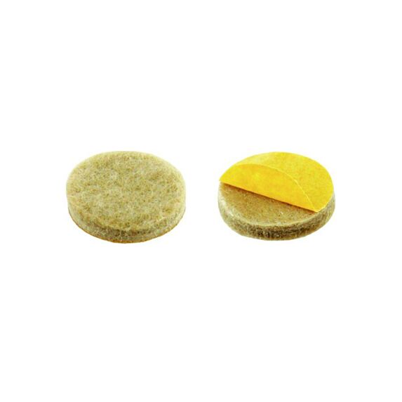 Set de 18 patins superfeutre Ø19 mm beige - INVENTIV