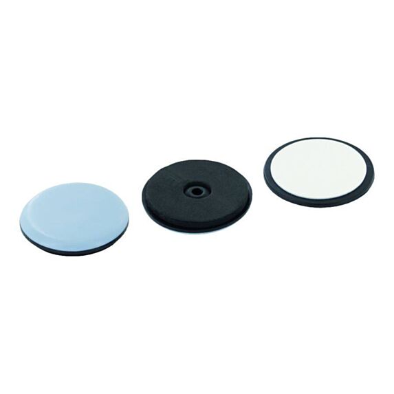 Set de 4 patins glisseurs Ø64 mm PTFE gris - INVENTIV
