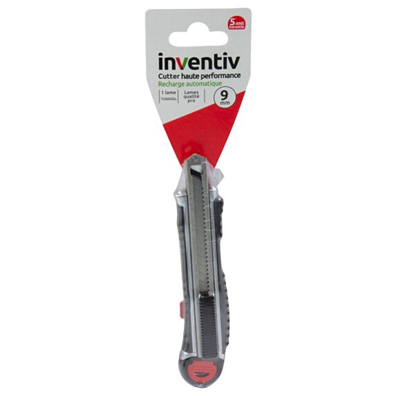 Cutter haute performance 9 mm - INVENTIV