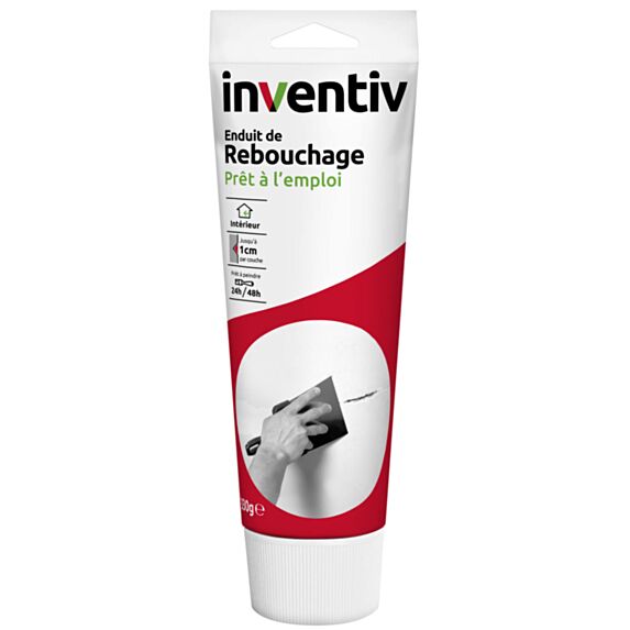 Enduit de rebouchage pâte 330gr - INVENTIV