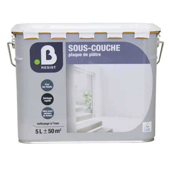 Sous-couche Plaques de plâtre 5L B RESIST