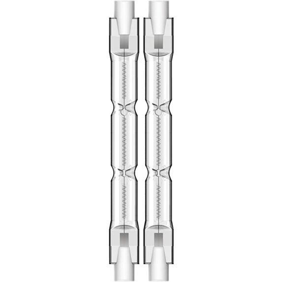 2 Ampoules halogènes R7S 2216lm 2900K - INVENTIV