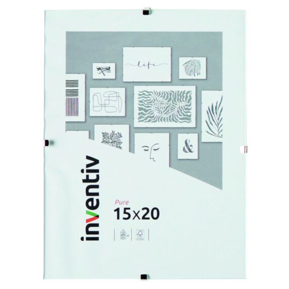 Cadre sous-verre 15x20cm - INVENTIV