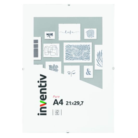 Cadre sous-verre 21x29,7cm - INVENTIV
