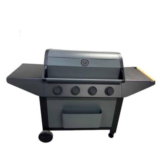 Barbecue à gaz Jais de 14kW Grill + Plancha fonte - INVENTIV