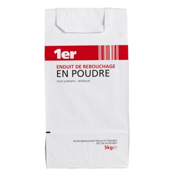 enduit de rebouchage poudre 5 kg  prix - 1ER