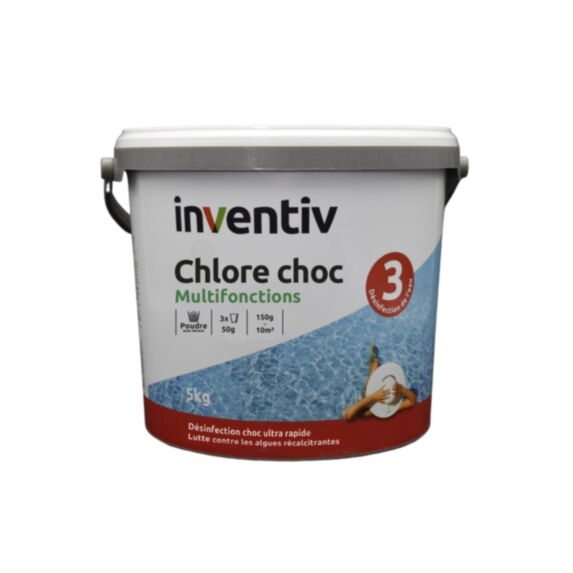 Chlore choc 5 kg - INVENTIV