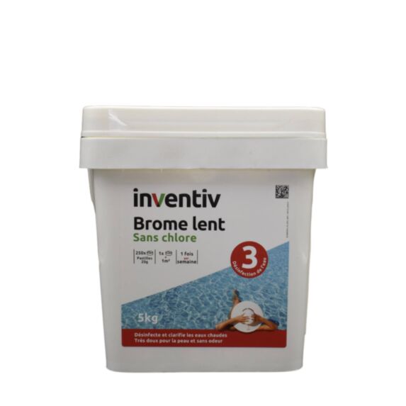 Pastille de Brome lent 200g 5 kg - INVENTIV