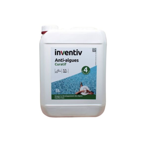 Liquide anti-algues curatif 5 L - INVENTIV