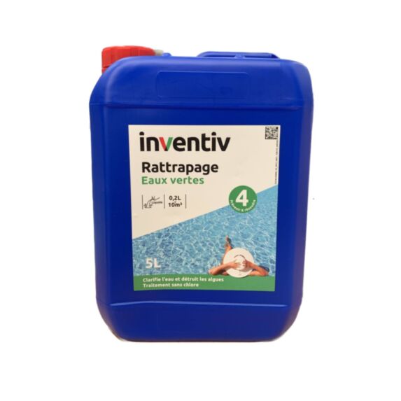 Liquide rattrapage eau verte 5 L - INVENTIV