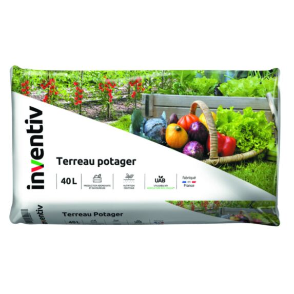 Terreau potager 40L - INVENTIV
