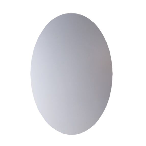 Miroir bords polis ovale 50x35cm - B HOME