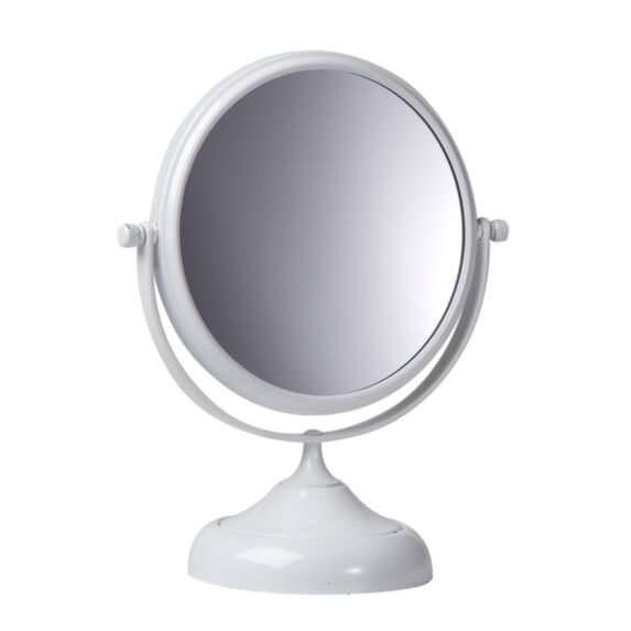 Miroir grossissant .x5 rond epoxy blanc