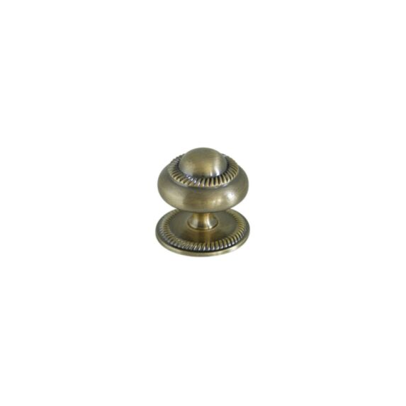 Bouton meuble Classique Zamak Laiton Vernis ø37mm h37mm - B BEAUTY