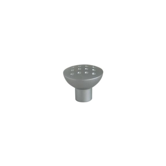Bouton meuble Contemporain Zamak Mat Chromé ø33mm h28,3mm - B BEAUTY