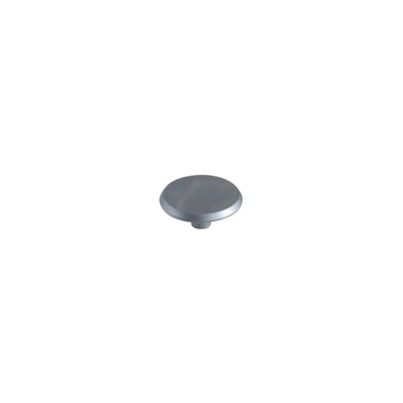 Bouton meuble Contemporain Zamak Mat Chromé ø37mm h16mm - B BEAUTY
