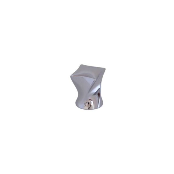 Bouton meuble Contemporain Zamak Chromé L26,3x26,3mm - B BEAUTY
