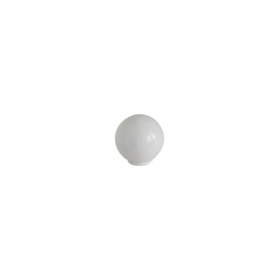 Bouton meuble enfant Plastique Blanc ø33mm h33mm - B BEAUTY