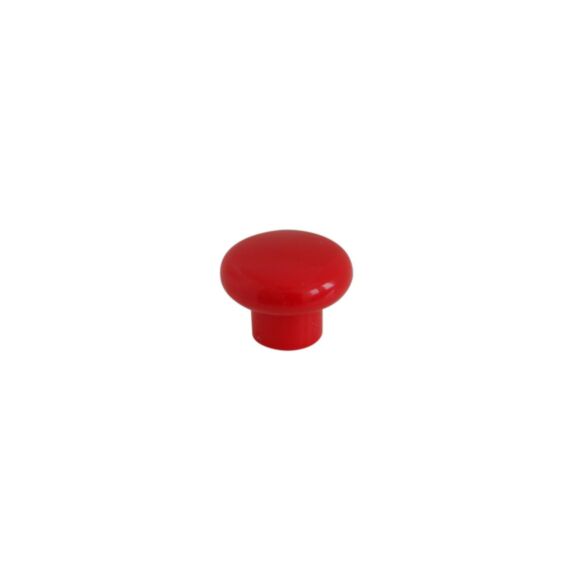 Bouton meuble enfant Plastique Rouge ø33mm h25mm - B BEAUTY