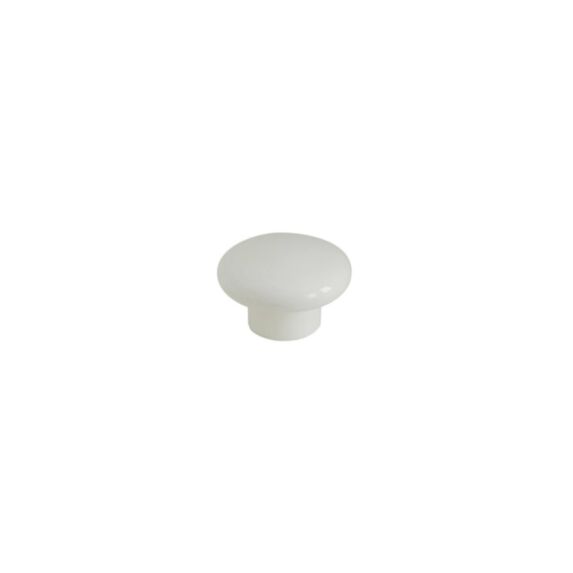 Bouton meuble enfant Plastique Blanc ø40mm h25mm - B BEAUTY