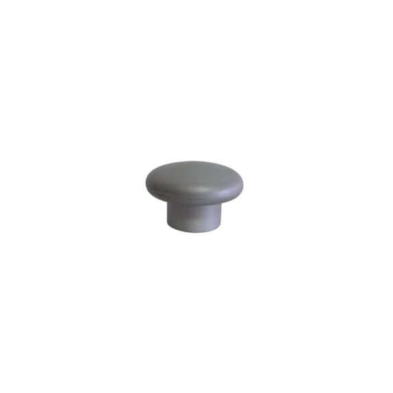 Bouton meuble enfant Plastique Mat Chromé ø40mm h25mm - B BEAUTY
