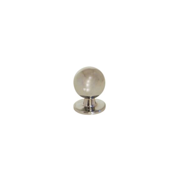 Bouton meuble New Zamak Chromé ø30mm h40mm - B BEAUTY