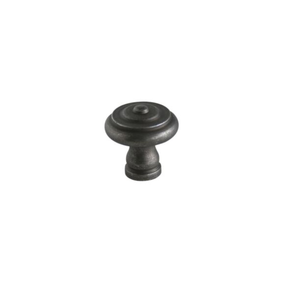 Bouton meuble Style Acier Vieux Fer ø25mm h26mm - B BEAUTY