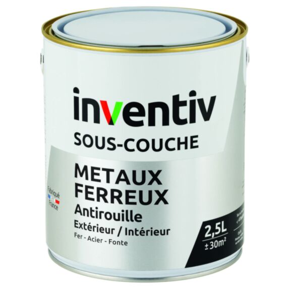 Sous-couche métaux ferreux 2,5 L - INVENTIV