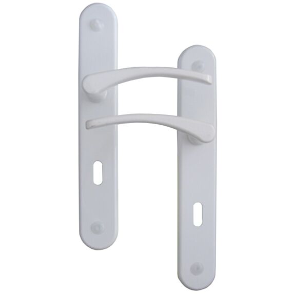 Poignées de porte trou clé Ella + blanc - B BEAUTY