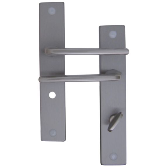 Poignées de porte à verrou Soisy zamak - MR BRICOLAGE