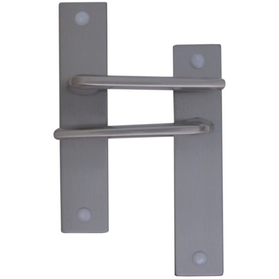 Poignées de porte bec de cane Soisy entraxe 165mm - MR BRICOLAGE