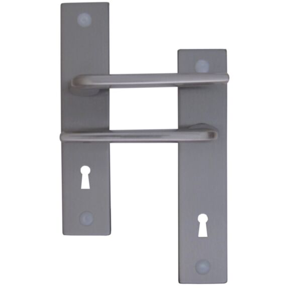 Poignées de porte trou clé Soisy carré + - B BEAUTY