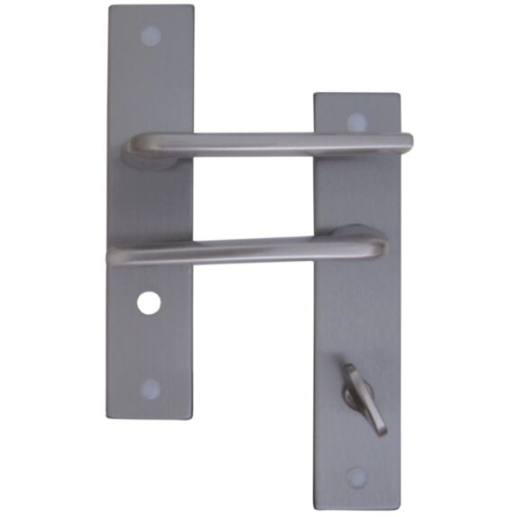 Poignées de porte à verrou Soisy entraxe 165mm - MR BRICOLAGE