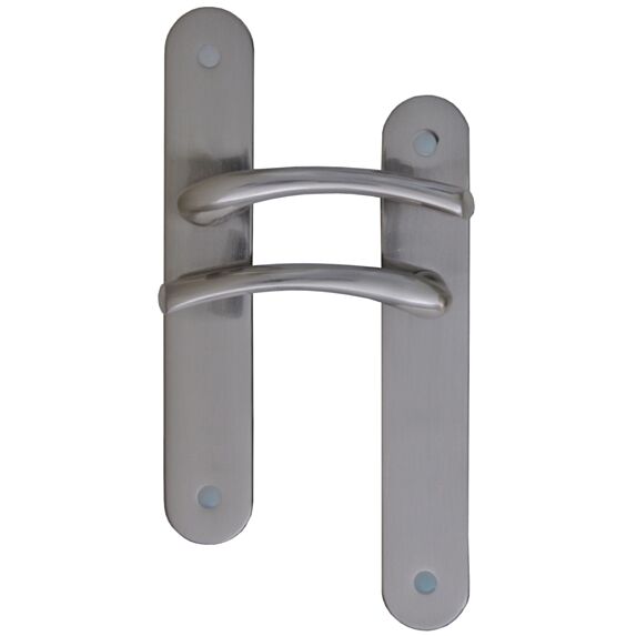 Poignées de porte bec de cane Tedy aluminium - MR BRICOLAGE