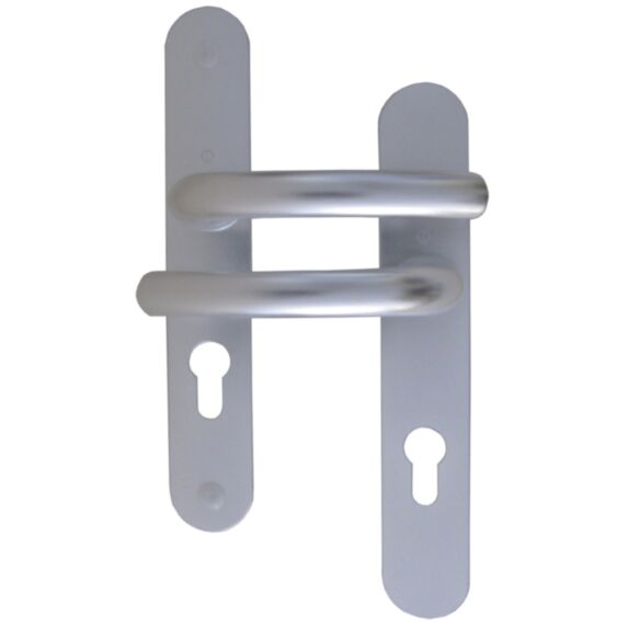 Poignées de porte à cylindre alu argent - B BEAUTY