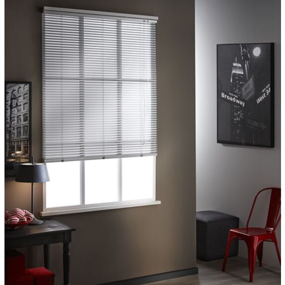 Store vénitien alu 25mm 125x175cm gris - INVENTIV