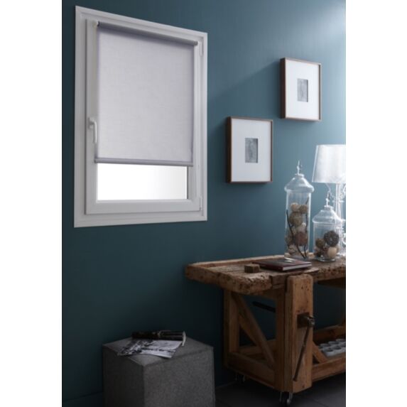 Store enrouleur tamisant F.A.P gris clair 45x190cm - 42cm - INVENTIV