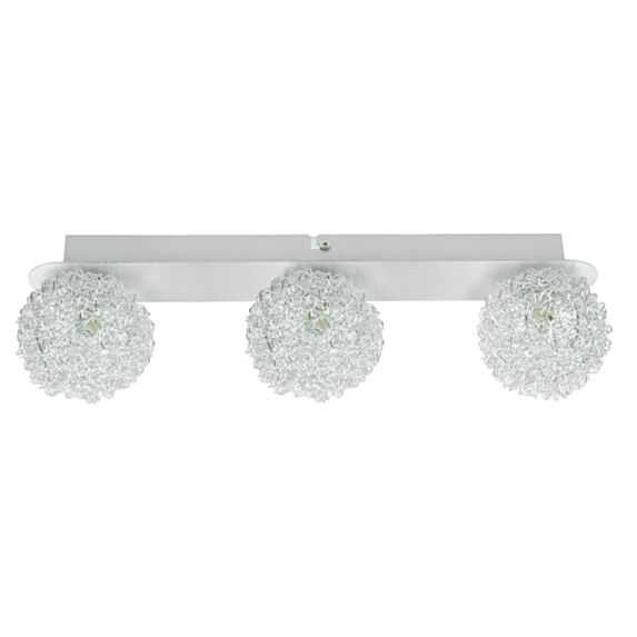 Réglette 3 spots Orphée aluminium G9 3x28W - INVENTIV