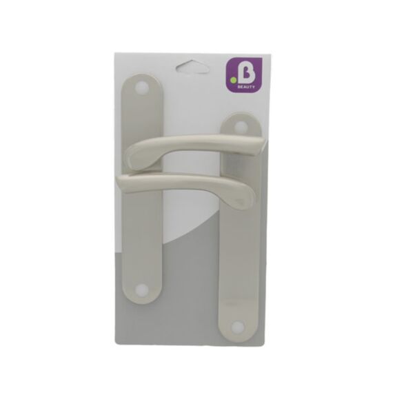 Poignées bec de cane Océane nickel mat entraxe 195mm - B BEAUTY