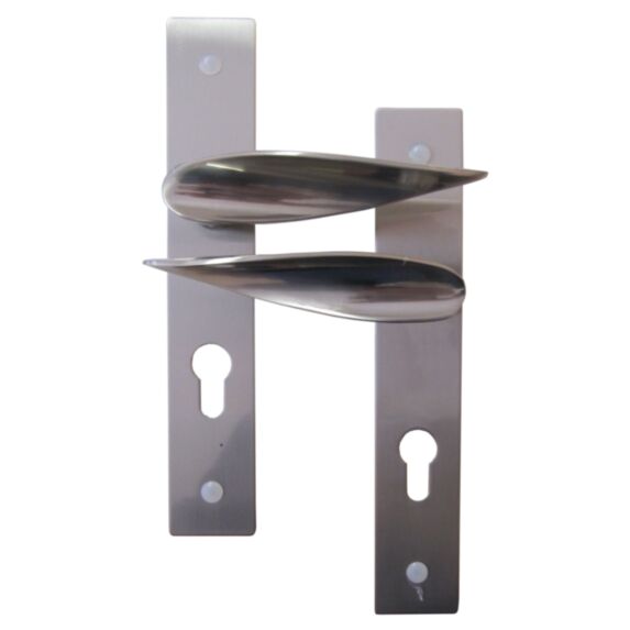 Poignées de porte à cylindre spot zamak entraxe 195mm - B BEAUTY