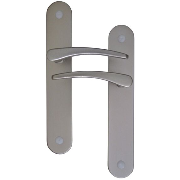 Poignées de porte bec de cane Altea aluminium entraxe 165mm - B BEAUTY