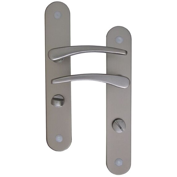 Poignées de porte à verrou Altea aluminium entraxe 165mm - B BEAUTY