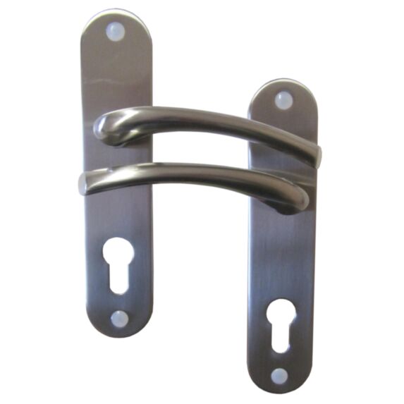 Poignées de porte à cylindre Tedy aluminium entraxe 165mm - B BEAUTY