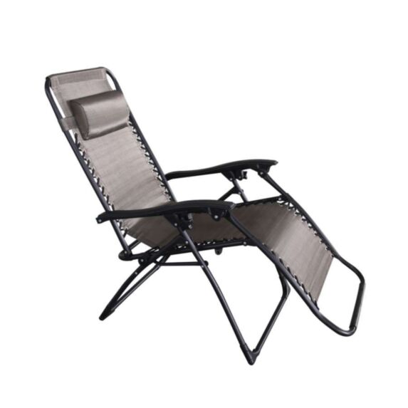 Fauteuil de relaxation Ceret taupe - INVENTIV