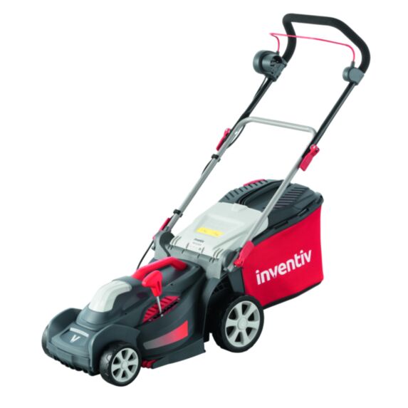 Tondeuse électrique poussée E1334P2 34cm 1400W - INVENTIV