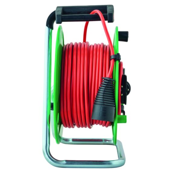 Enrouleur câble électrique Spécial Jardin 38,5+1,5m - INVENTIV