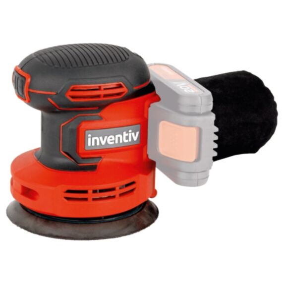 Ponceuse excentrique sans fil 125mm 20V (sans batterie) - INVENTIV