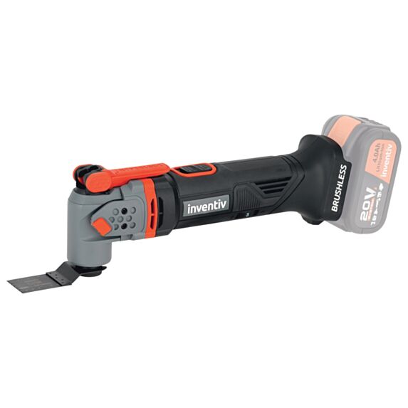 Outil multifonction sans fil brushless 20V (sans batterie) - INVENTIV